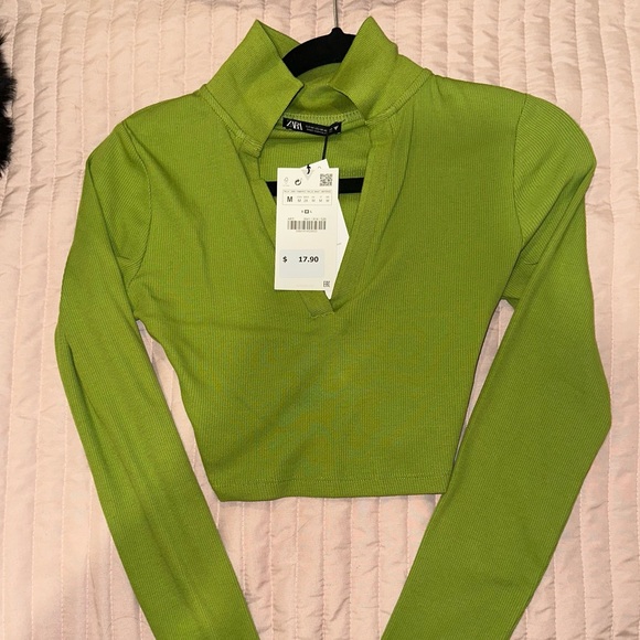 Zara long sleeve green - Picture 1 of 3